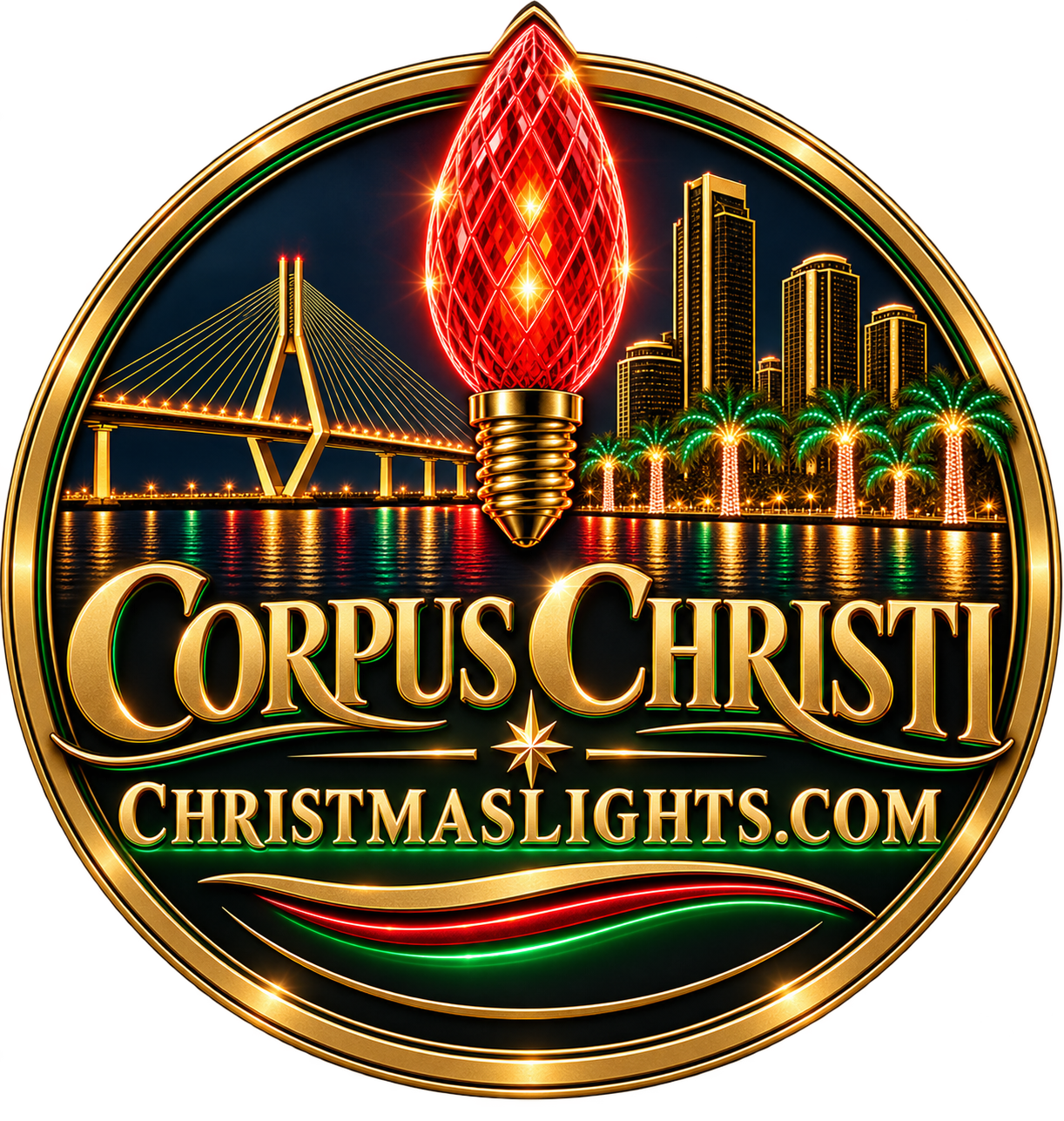 Corpus Christi Christmas Lights
